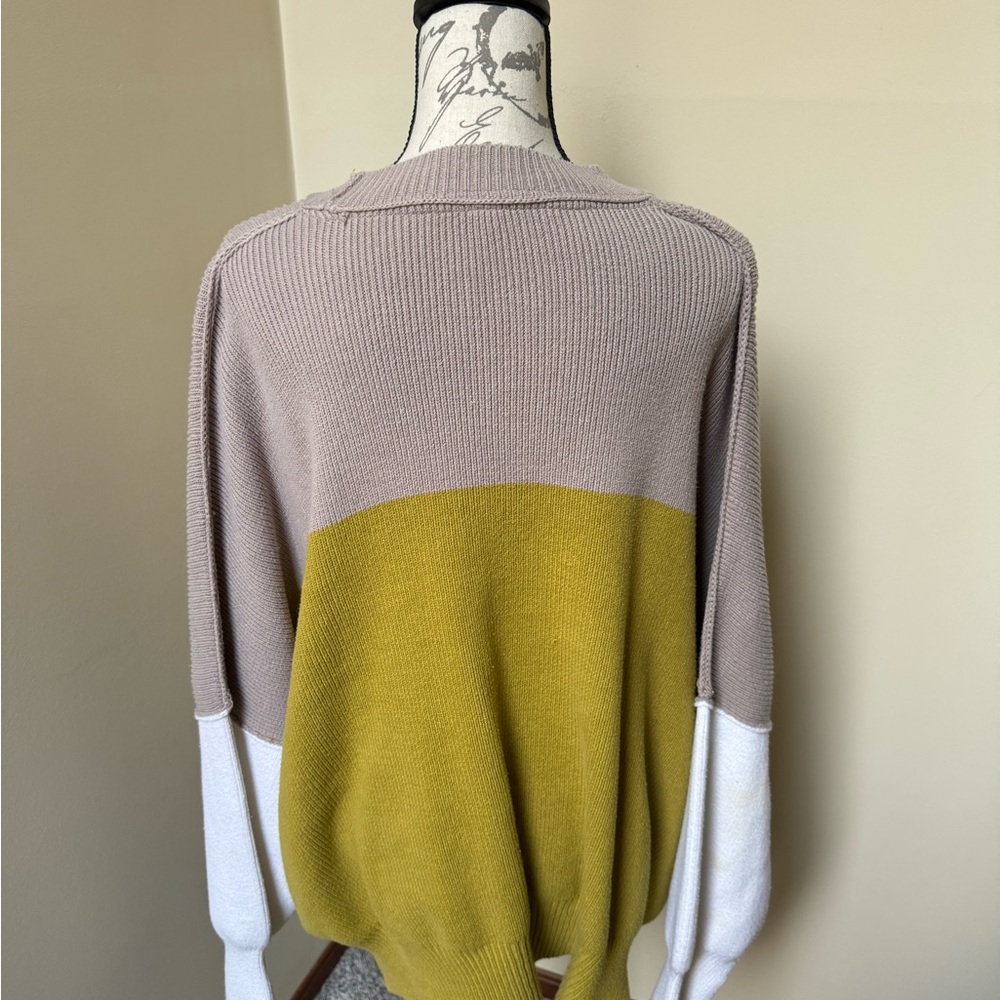 Free People Easy Street Colorblock Crew Neck Sweater - Picture 3 of 10